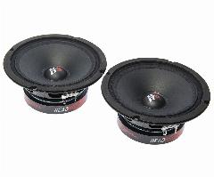 Колонки-мидбас 6" (16см) 150Вт KICX, 165, черный