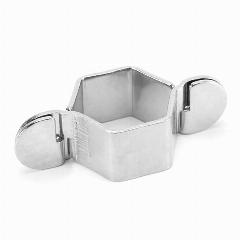 Шестигранный ключ для смесителя из нержавеющей стали, silver