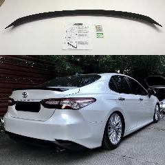 Лип - спойлер на крышку багажника Camry XV70, черный матовый
