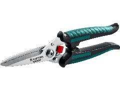 KRAFTOOL Alligator, 200 мм, многофункциональные прямые технические ножницы (23201)