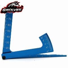 GWOLVES Измеритель развала, высоты и диаметра колес для RC моделей 1/10 1/8