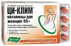 Ци-Клим витамины для женщин 45+, таблетки, 60 шт.