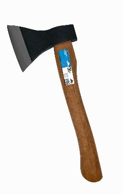 Топор VertexTools, для дров, туристический, 1000г, деревянная рукоять, бесцветный