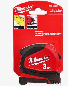 Рулетка Milwaukee Pro Compact 3м*16мм, 4932459591