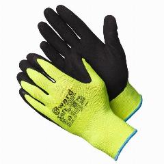 Перчатки нейлон. Облив вспенен. латекс /раз.10 (ХL) Gward Soft, салатовый, XL