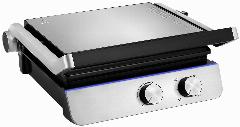 Электрогриль/барбекю Red Solution SteakPRO GM828, нержавеющая сталь/черный, 35.5x34.5x15 см