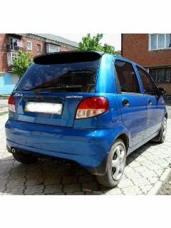 Спойлер двери задка Daewoo Matiz, черный