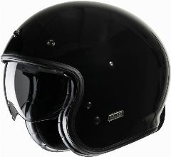 Шлем мотоциклетный открытый HJC V31 BLACK, цвет Черный, размер XXL