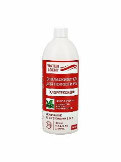 Ополаскиватель для полости рта, Waterdent, хлоргексидин со вкусом мяты, 500 мл