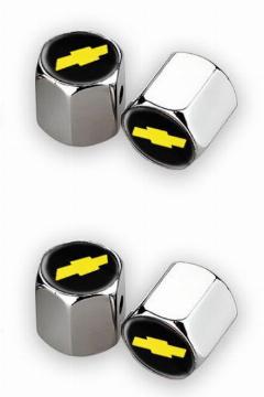 Колпачки шестигранные на ниппель Chevrolet / Шевроле. Комлект - 4 шт., 10