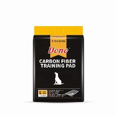 Dono Pets Pads одноразовые впитывающие пеленки для животных c углем размер L 60х60 40 штук, серый