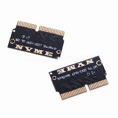 Адаптер M2 SSD M.2 NVME SSD для imac и macbook черный, 22x87x5 мм