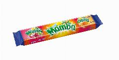 Mamba, жевательные конфеты, ассорти сочных фруктовых и ягодных вкусов, 79,5г. Мамба, произведено в Германии