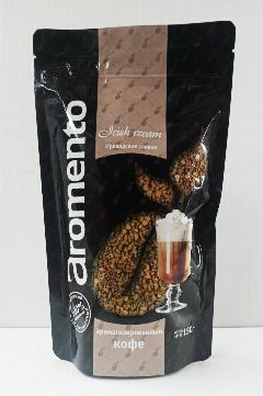 Кофе растворимый, сублимированный, Aromento Ирландские сливки, 150 гр. пакет