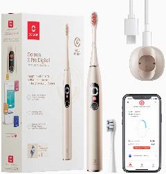 Электрическая зубная щетка Oclean X Pro Digital Y2076 золотистый (c01000383)