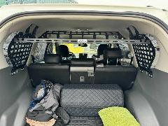 Полка в багажник TOYOTA LAND CRUISER PRADO 150, муар, 1100х450х150 мм