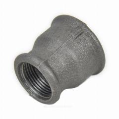 Муфта переходная чугун, условный диаметр 25х20 (1"х3/4") ВР Fittex