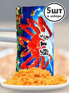 Азиатская закуска острая со вкусом Краба 20 г * 5 шт