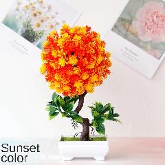 Искусственный бонсай камелия мerylover, Schahua orange