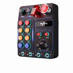 PXN CB1 Гоночный Симулятор Центральный Блок Управления RGB Настроил Гоночную Игру EURO Truck Simulator Racing Box, черный
