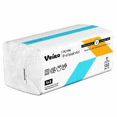 Полотенца бумажные в пачках V-сл. Veiro Home (Soft Pack) 2 слоя, 132 листа. 1 пачка