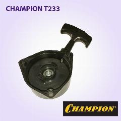 Стартер в сборе для бензокосы CHAMPION T-233, белый, черный