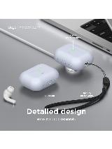 Elago для AirPods Pro 2 (all) чехол Silicone case Light Blue — фото 2