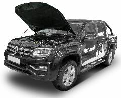 Штатные упоры капота для Volkswagen Amarok (V - 2.0) 2010-04.2017, 2 шт, 2HU823359