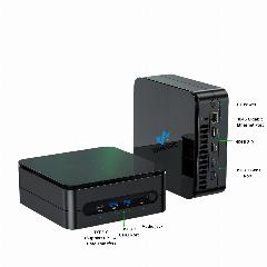 Мини ПК intel core i9-11900H 3.50ГГц-4.90ГГц / 32Gb DDR4 / 512Gb SSD / WIFI5, черный