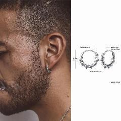 Серьги mprainbow, style2 eh-314s, 3mm