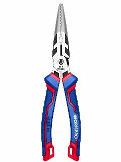 Длинногубцы WORKPRO 200 мм, 8 дюймов, CR-V WP231021