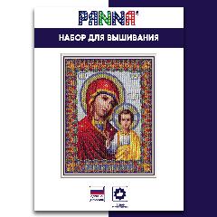 Набор для вышивания PANNA CM-0809 "Казанская икона Богородицы", белый