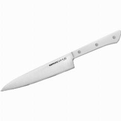 Нож кухонный универсальный Samura HARAKIRI, 15 см, белая рукоять (SHR-0023W/K)