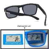 Винтажные поляризационные солнцезащитные очки UV400, blue — фото 4