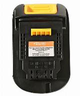 Адаптер-переходник с 18В АКБ DeWalt на Makita LXT. Sturm 40309-DM — фото 3