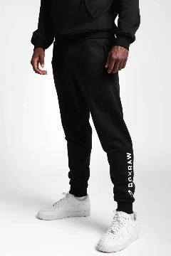 Брюки джоггеры Boxraw ABC, черный, M