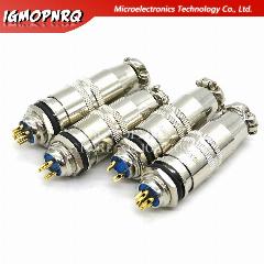 Быстроразъемный авиационный разъем IGMOPNRQ 2/3/4/5/6PIN, xs12-2p male female