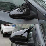 2 шт. автомобильное зеркало заднего вида для Chevrolet Cruze 2009-2014, боковое крыло, накладки на зеркало заднего вида с OX Horn, Стайлинг автомобиля, Carbon fibre — фото 4