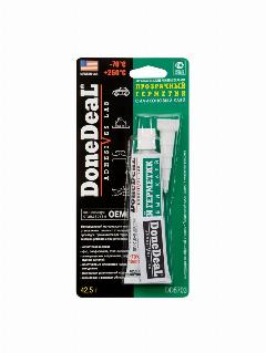 Герметик для стекол "DoneDeal " (42,5 г) (силиконовый, прозрачный), бесцветный