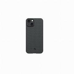Чехол PITAKA MagEZ Case 3 для iPhone 14 Plus черно-серый кевлар 1500D Twill (KI1401M), черный 1500d