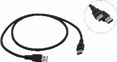 Кабель «B&P» USB 3.0 AM--> AM 1м, черный