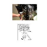 Ключ съемник для снятия шкива обгонной муфты генератора M10 SPLINE 1/2" AIST 67414110 звезда 12-ти гранная (лучевая) сплайн М10 — фото 4