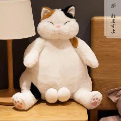 Мягкая игрушка плюшевая кошка BABIQU 35/45 см, Белый, 35cm, Унисекс