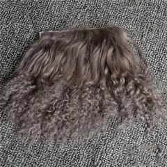 Куклы реборн из мохера BJD 1/8 25 цветов, серый, Hair size about 10-15cm