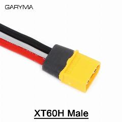 Разъемы XT30U XT60U XT60H XT90 с проводом 18/16/14/12/10 AWG, XT60H-M, 30 cm, 14 AWG