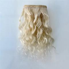 Шерстяные волосы для кукол BJD/SD/Blyth/американских кукол, Light Khaki, 15cm(L)X100cm(W), Унисекс, 15*100cm