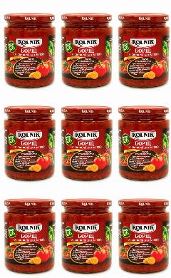 Rolnik Борщ из свежей капусты, 420 г, 9 шт
