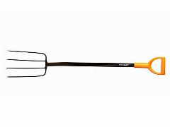 Вилы для компоста Solid Fiskars, оранжевый, черный