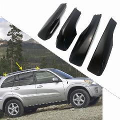 4 шт. черная накладка на крышу рейки, замена крышки корпуса для Toyota RAV4 2001 2002 2003 2004 2005 RAV 4, аксессуары для украшения автомобиля