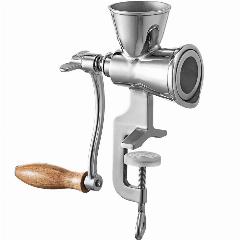 AKITAJP Stainless Steel Hand Mill мельница ручная для мака льна кунжута семян семечек масличных культур сои кофе специй, серебристый